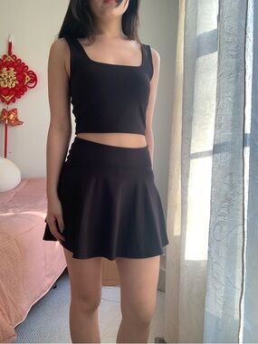 High-Waisted PowerSoft Skort